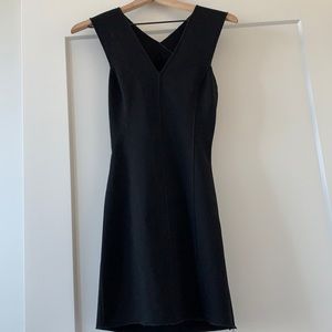 Bebe open back dress